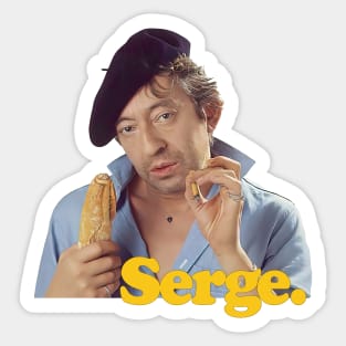 Serge Gainsbourg Sticker